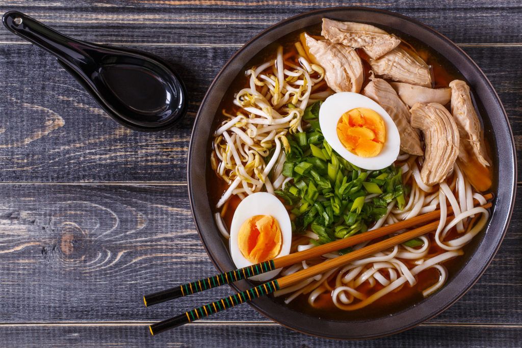 Ramen di pollo