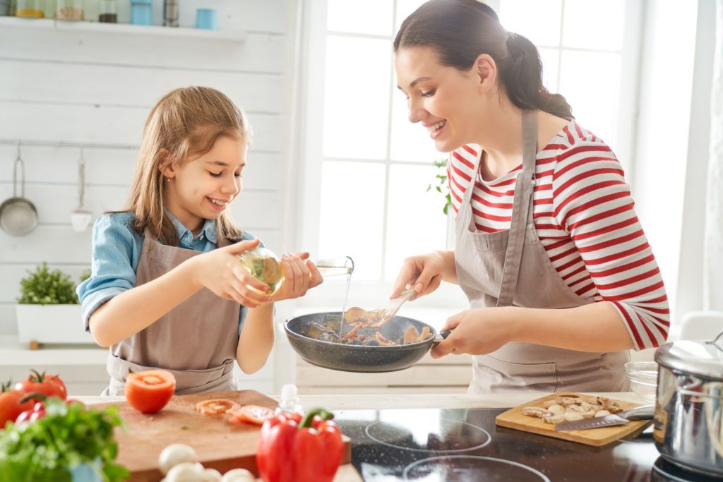 in cucina con i bambini